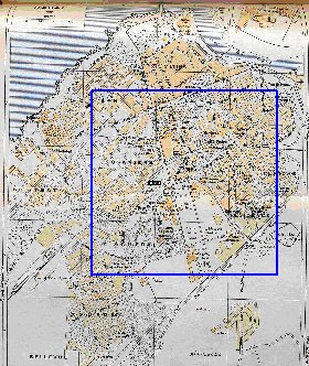 mapa de Rabat em ingles