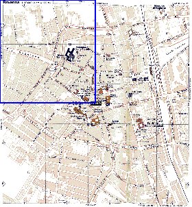 mapa de Ravenna