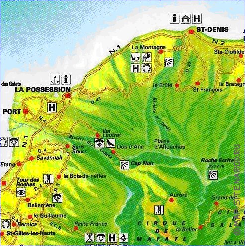 mapa de Reuniao