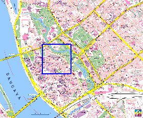 Transport carte de Riga