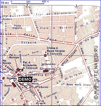 mapa de Rovigo