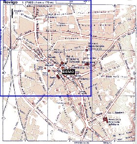 mapa de Rovigo