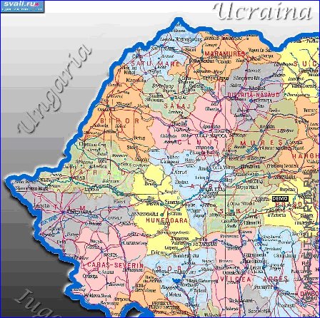 Administrativa mapa de Romenia